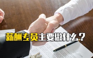 富士康网络招聘薪酬专员主要做什么