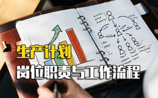 观澜富士康招聘生产计划岗位职责与工作流程